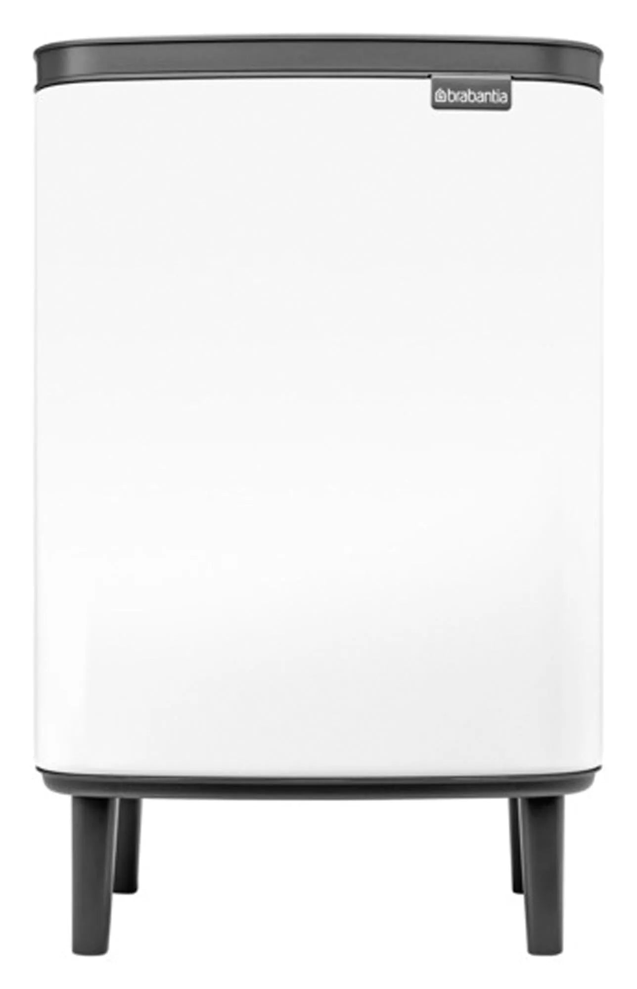 BRABANTIA Abfallbehälter Bo Hi white 12 l in  präsentiert im Onlineshop von KAQTU Design AG. Mülleimer ist von BRABANTIA