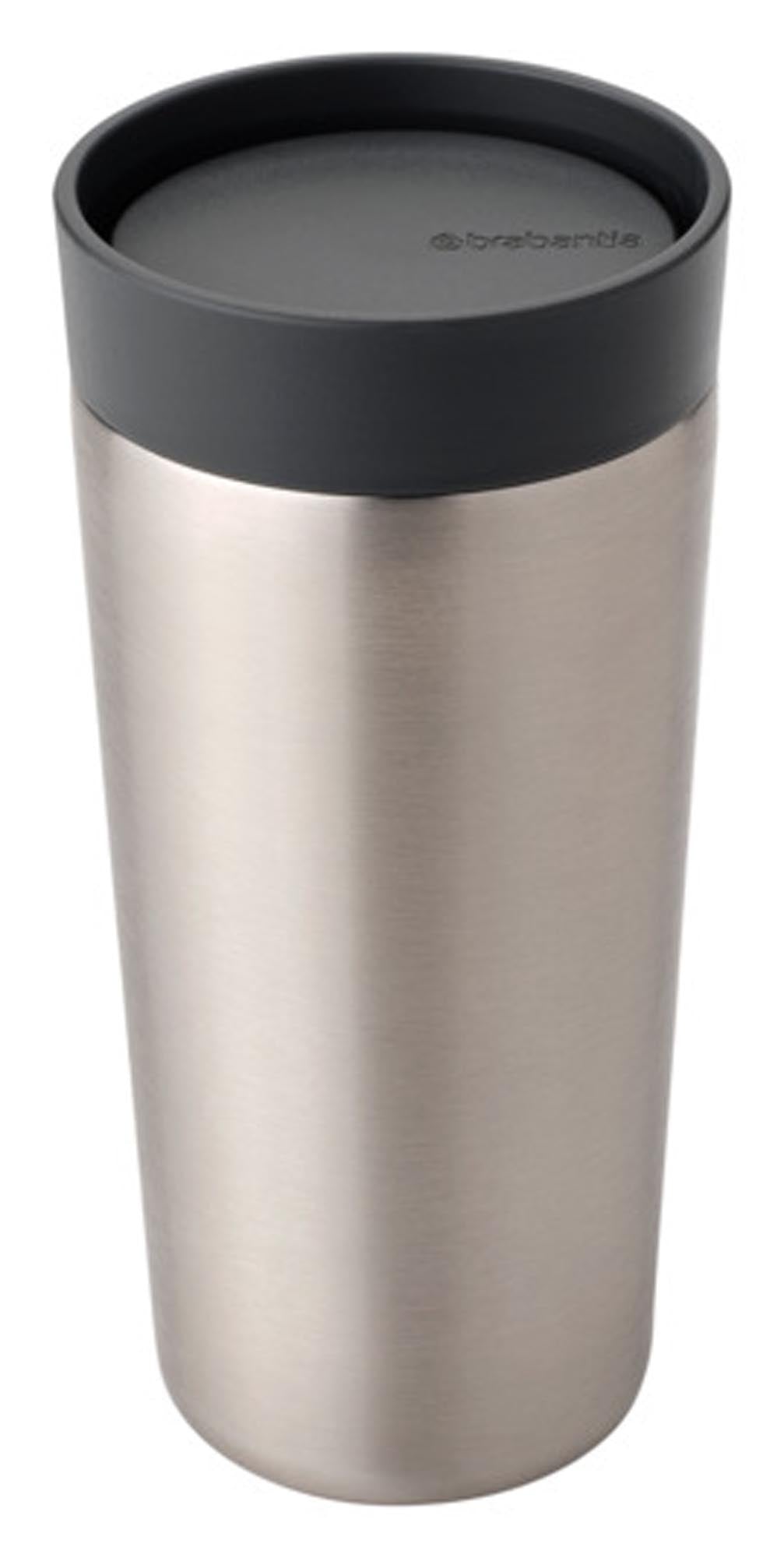 BRABANTIA Isolierbecher Make & Take dark grey 0.36 l in  präsentiert im Onlineshop von KAQTU Design AG. Küchenhelfer ist von BRABANTIA