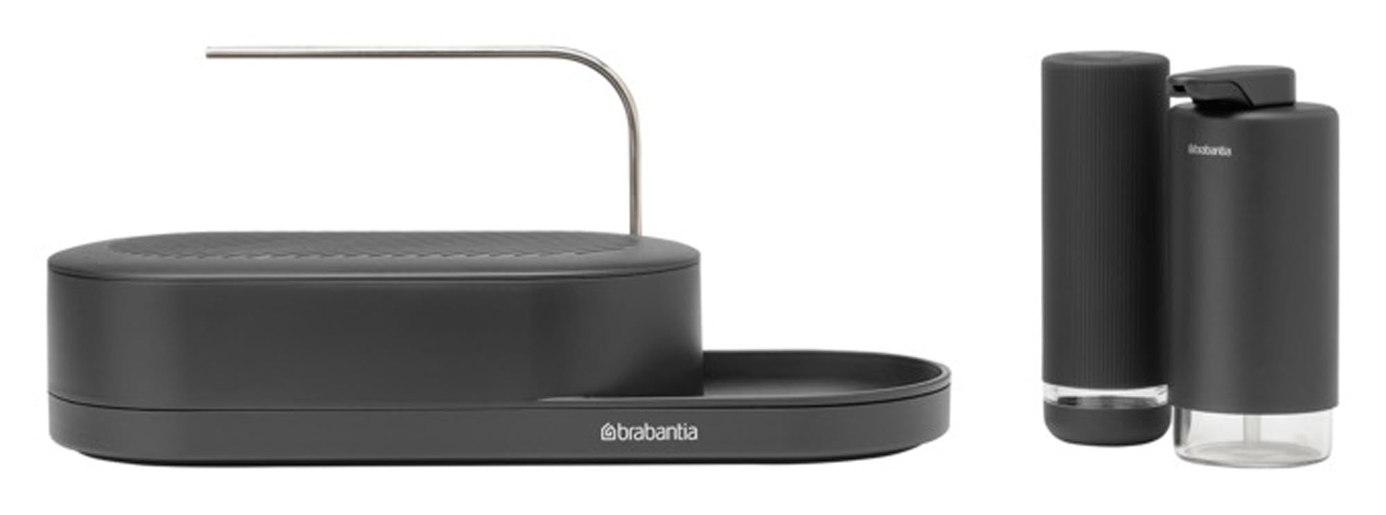 BRABANTIA Abwaschset SinkStyle 3-teilig mineral infinite grey
