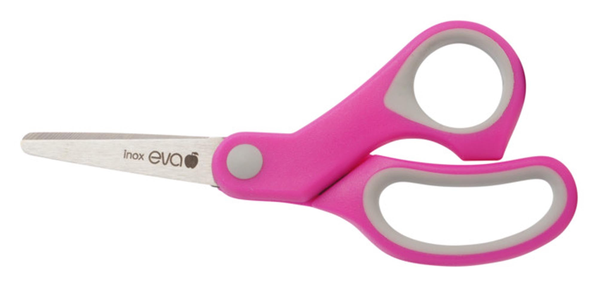 EVA Kinderschere rosa Antirutschgriff Klinge rostfrei 13 cm in  präsentiert im Onlineshop von KAQTU Design AG. Küchenhelfer ist von EVA COLLECTION