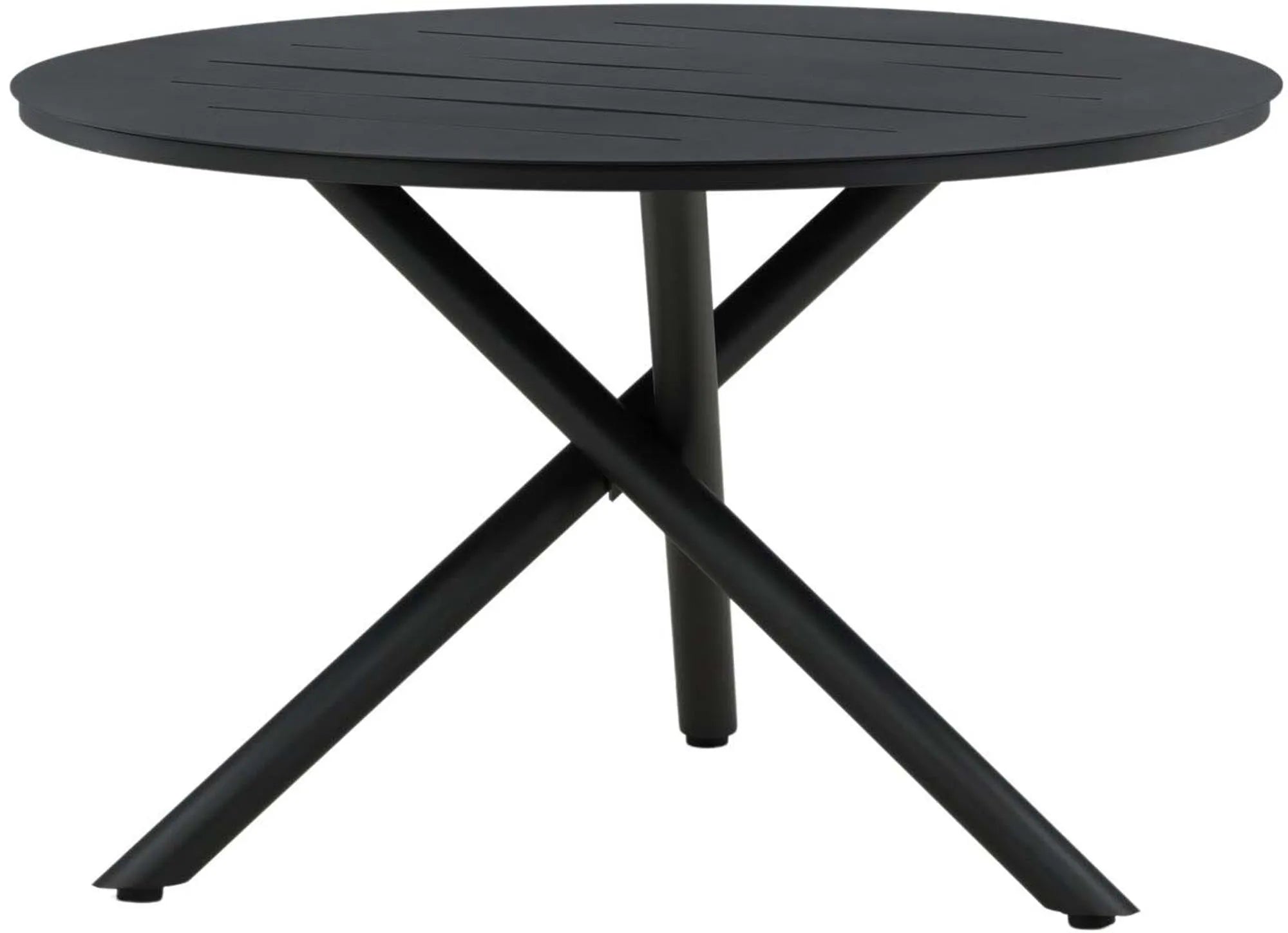Der Alma Gartentisch von Venture Home kombiniert stilvolles Design mit praktischer Funktionalität für Ihren Außenbereich.