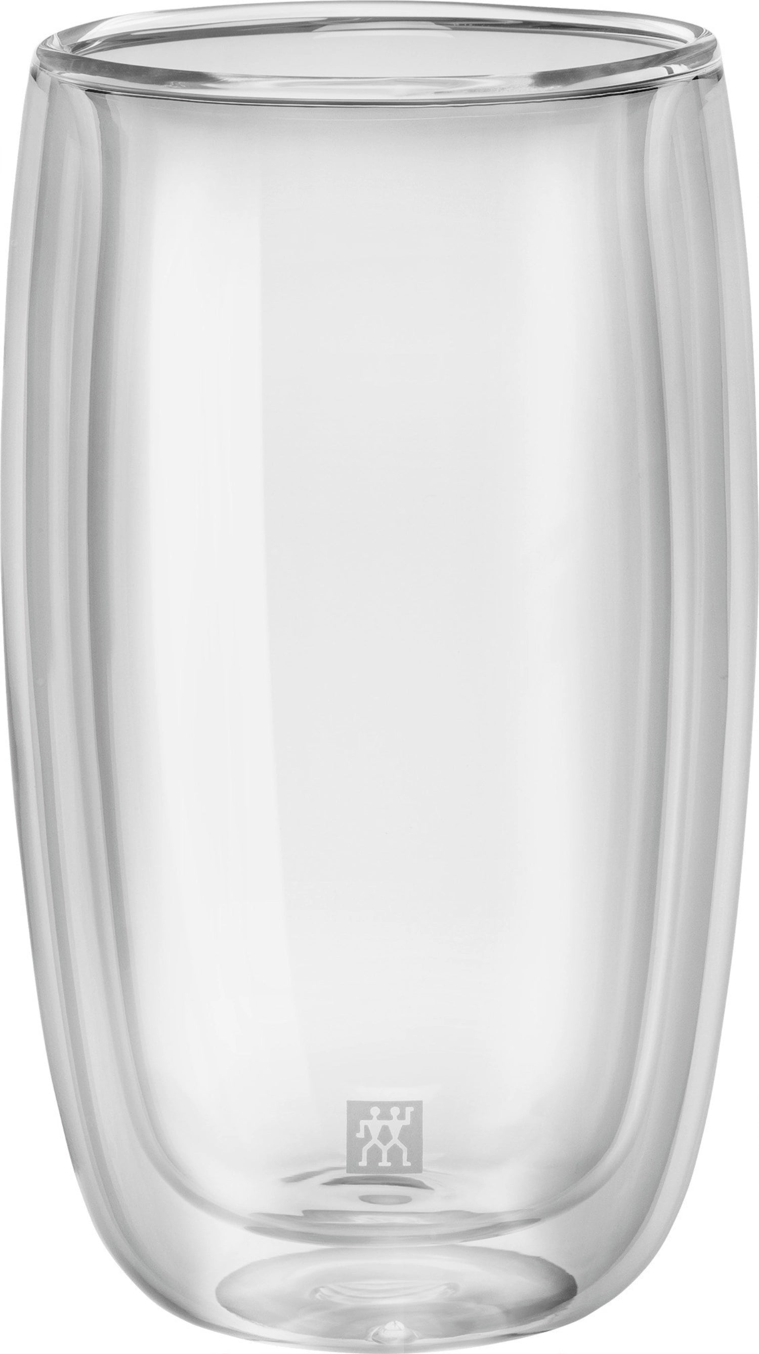 Elegante doppelwandige Latte Macchiato Gläser im 2er Set von Zwilling Kitchen, 350 ml – perfekt für stilvolles Kaffeetrinken und ansprechende Präsentation.