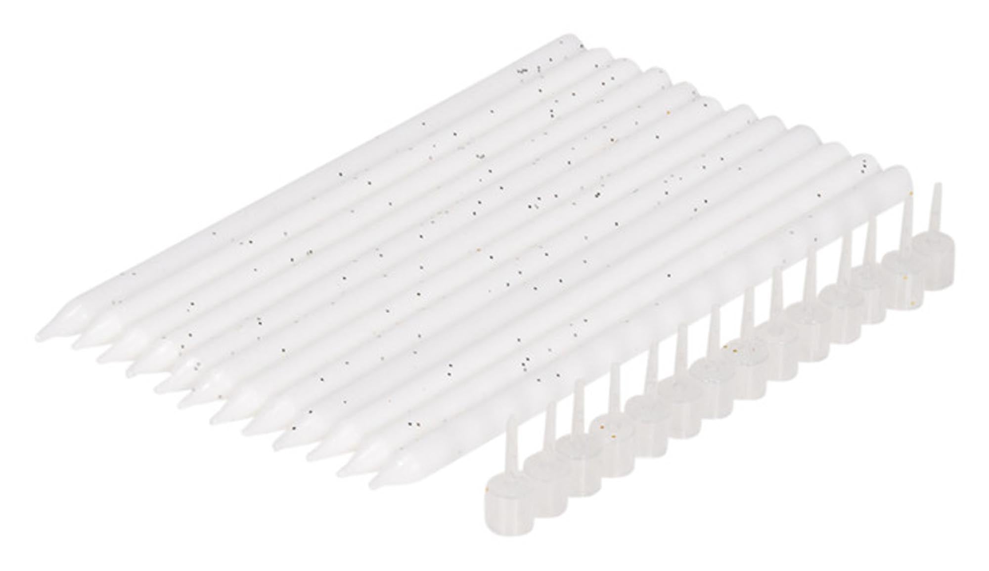 PATISSE Geburtstagskerzen weiss 12 Stück 14 cm in  präsentiert im Onlineshop von KAQTU Design AG. Küchenhelfer ist von PATISSE