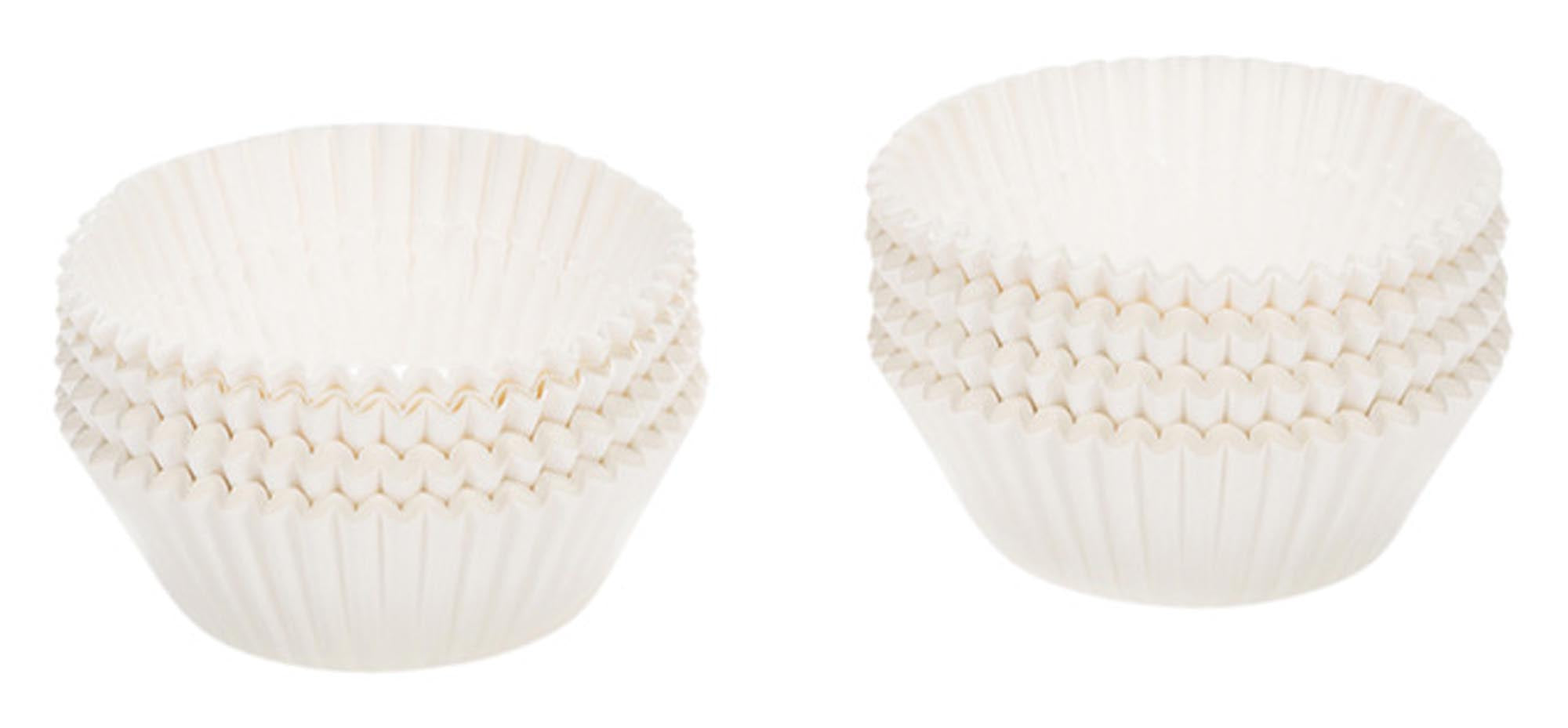 PATISSE Papierförmchen 200 Stück weiss ø 5 cm in  präsentiert im Onlineshop von KAQTU Design AG. Backform / Backblech ist von PATISSE
