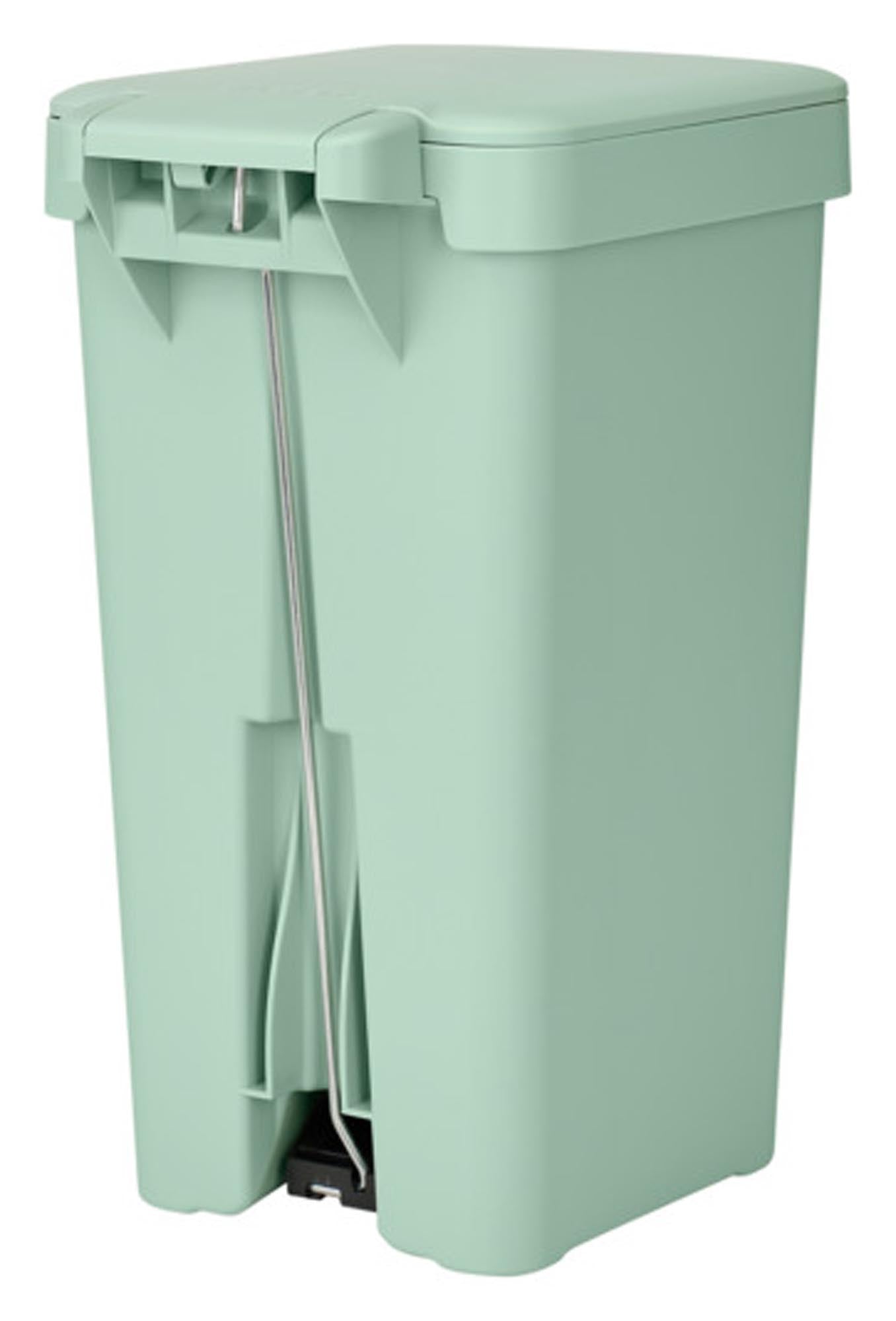 Moderner Treteimer in Jadegrün, 10 Liter, stilvoll und praktisch, ideal für Küche oder Bad, von BRABANTIA.