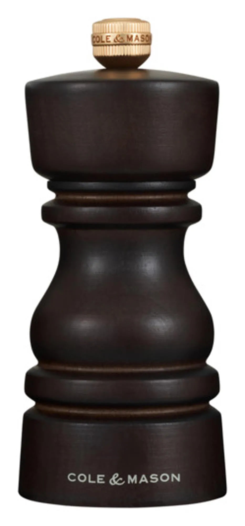 Salzmühle London Buche dunkel 13x5.6x5.6 cm in  präsentiert im Onlineshop von KAQTU Design AG. Salz & Pfeffer ist von COLE & MASON