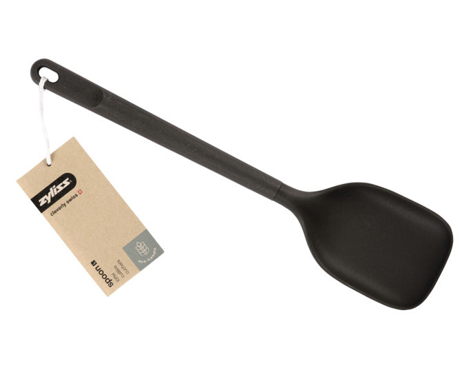 ZYLISS Löffel aus Weizenstroh-Kunststoff, 32x7.5 cm, langlebig, umweltfreundlich, ideal für Küche und Kochen.