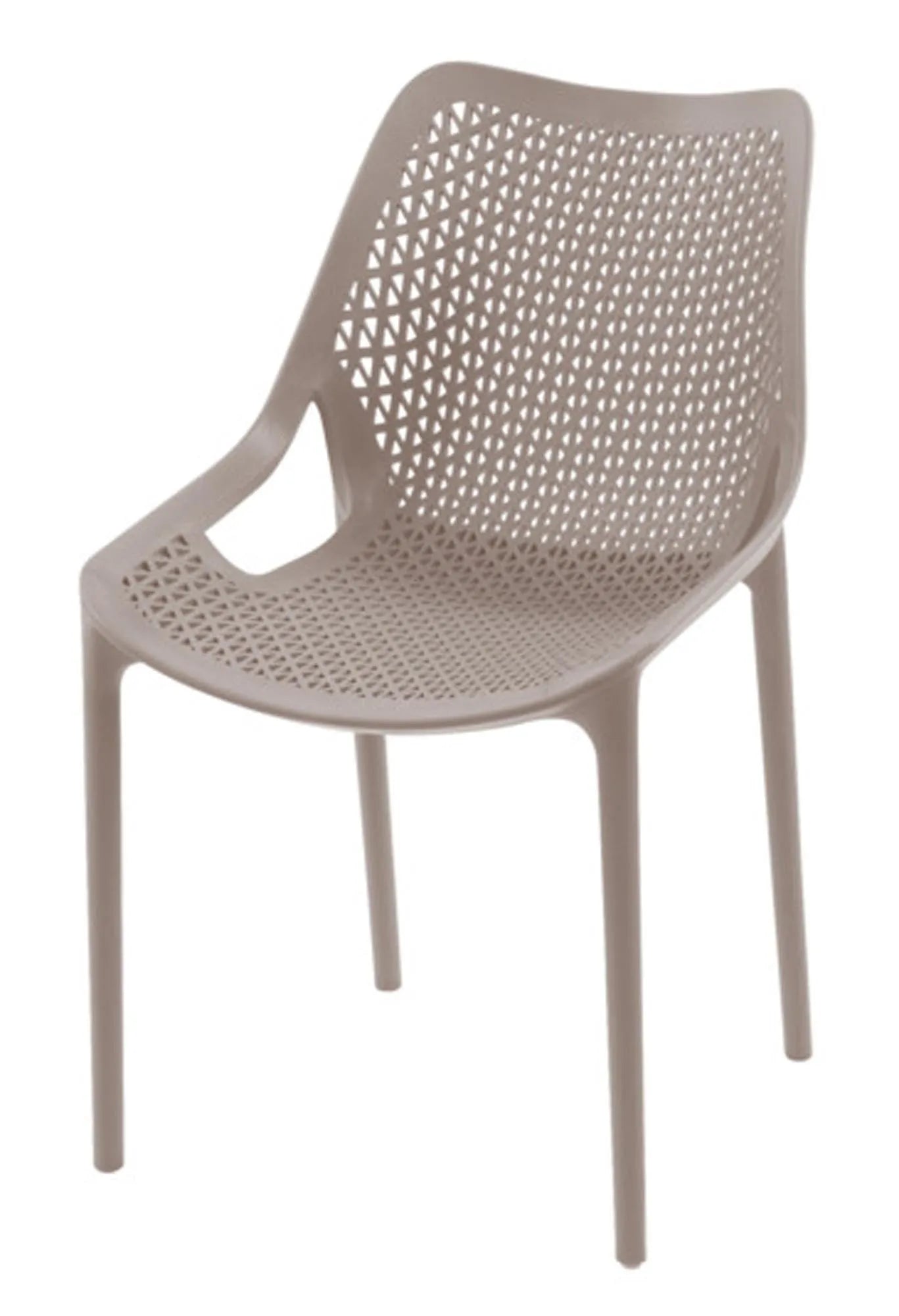 Eleganter, wetterfester Sessel in Taupe von SIENA GARDEN – ideal für Garten und Balkon, bietet Komfort und Stil.