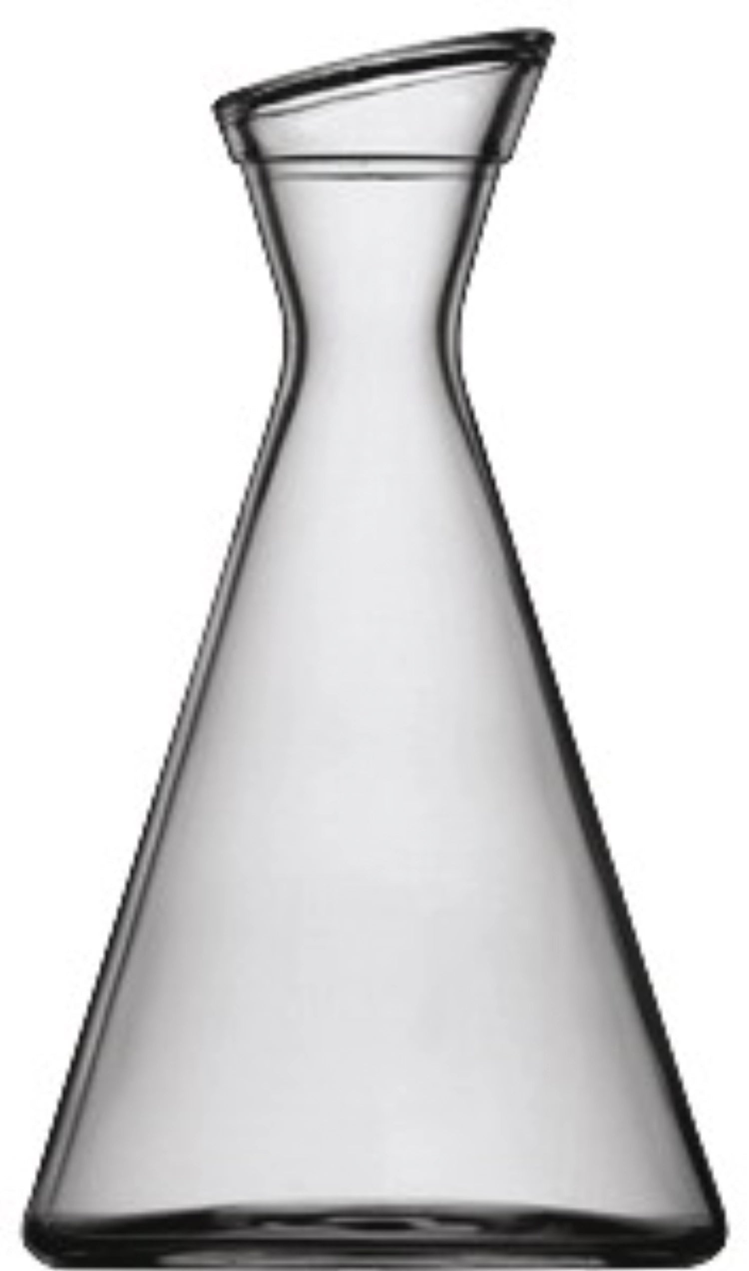Elegante Karaffe Pisa von Stölzle, 0,2 Liter, Höhe 163 mm, ideal für präzises Servieren, hochwertiges Design.