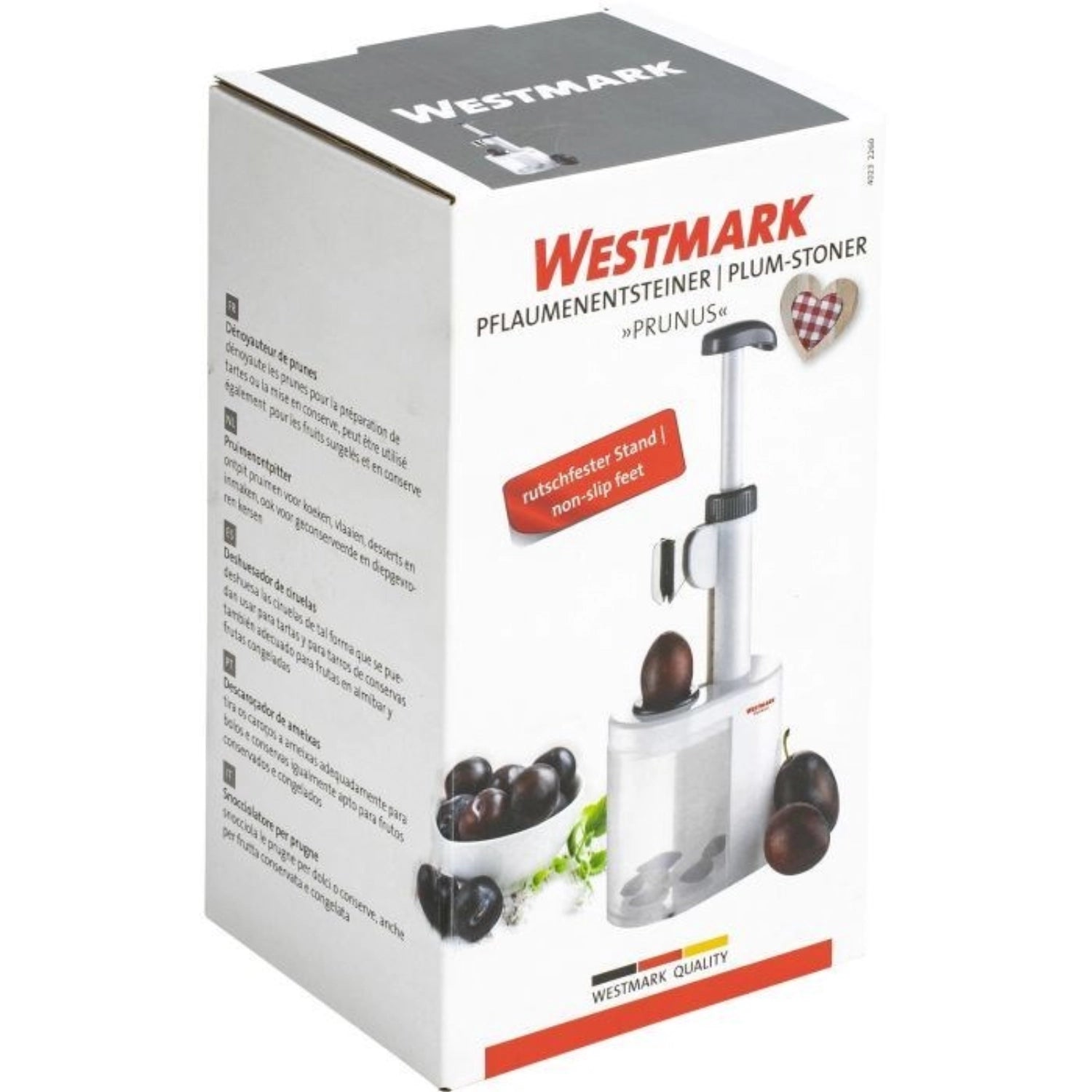 Pflaumenentsteiner Prunus, 24x11x6.5cm