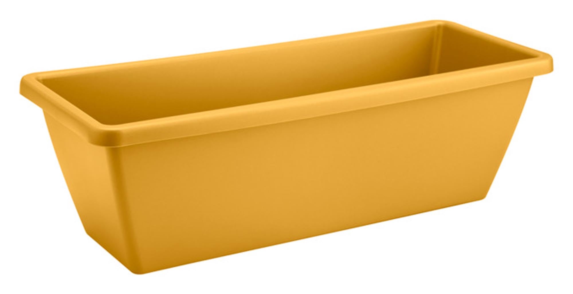 ELHO Balkonkasten Barcelona 70 cm honig gelb in  präsentiert im Onlineshop von KAQTU Design AG. Balkonkiste ist von ELHO