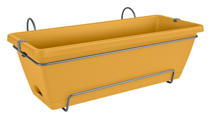 ELHO Balkonkasten Barcelona Allin 50 cm honig gelb in  präsentiert im Onlineshop von KAQTU Design AG. Balkonkiste ist von ELHO