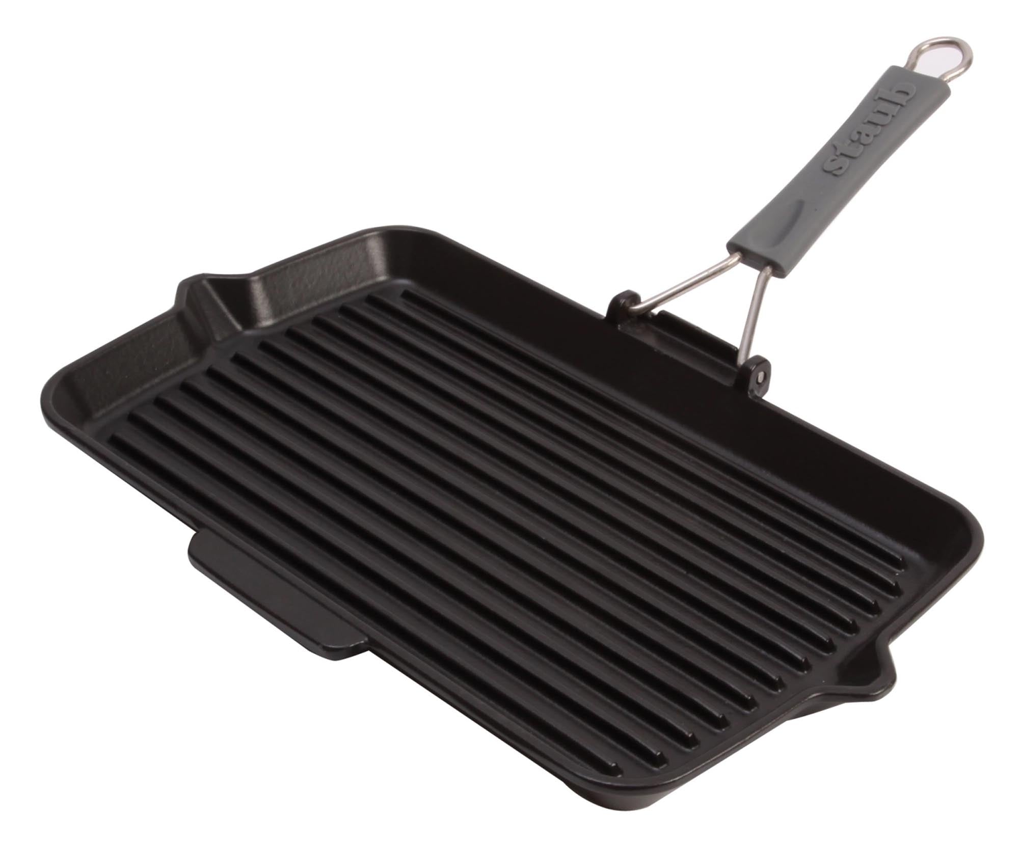 Staub Grillpfanne: Ideal für saftige Steaks und knackiges Gemüse.