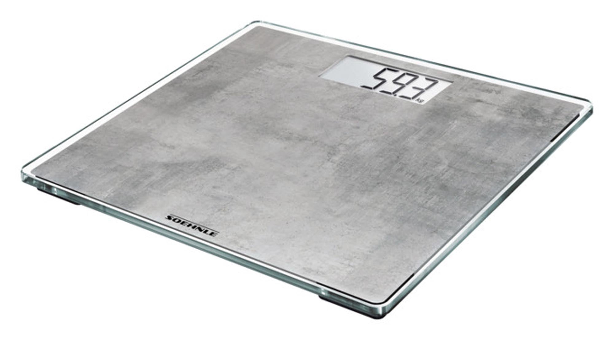 Personenwaage Compact 300 concrete 180 kg in  präsentiert im Onlineshop von KAQTU Design AG. Badzubehör ist von SOEHNLE