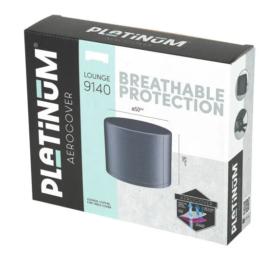 PLATINUM AEROCOVER Schutzhülle Beistelltische ø 50x60 cm in  präsentiert im Onlineshop von KAQTU Design AG. Gartenmöbelabdeckung ist von PLATINUM AEROCOVER