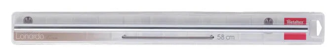 Praktische METALTEX Relingleiste Lonardo, 58x4.5 cm, ideal für Küchenorganisation, hochwertig und platzsparend.