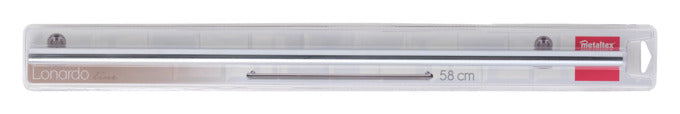 Praktische METALTEX Relingleiste Lonardo, 58x4.5 cm, ideal für Küchenorganisation, hochwertig und platzsparend.