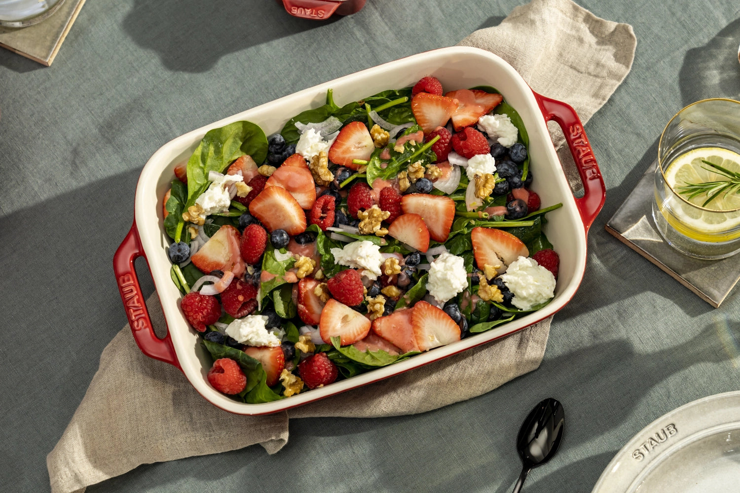 Plat de cuisson rectangulaire