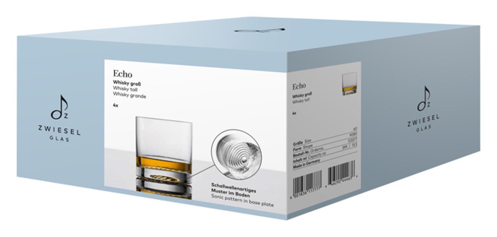 ZWIESEL GLAS Whiskyglas Echo 60 4 Stück