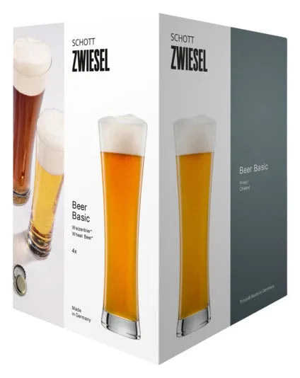 Elegante SCHOTT ZWIESEL Biergläser, 0.5 l, 4er-Set, ideal für Biergenuss, robust und stilvoll, perfekt für jeden Anlass.