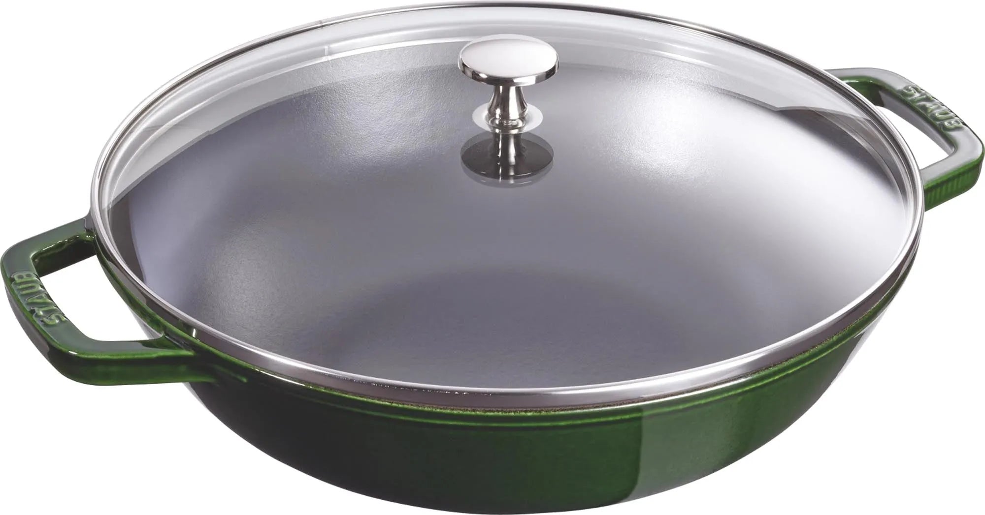 Wok mit Glasdeckel Basil 4.4 lt., Ø30 cm - KAQTU Design