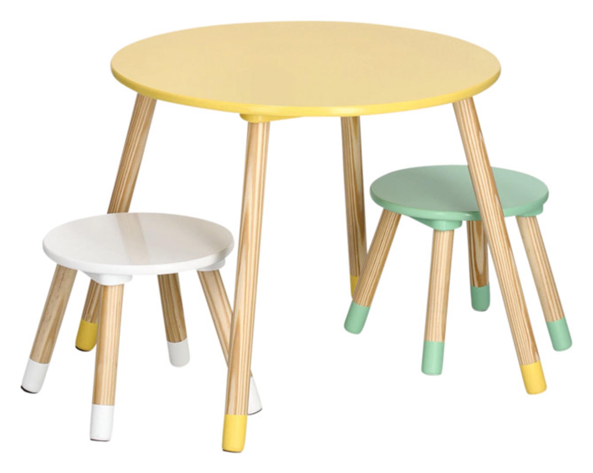 Entdecken Sie die bunte ZELLER Sitzgarnitur für Kinder! Ideal für Kinderzimmer und Spielzimmer, fördert Kreativität und sicheres Spielen.