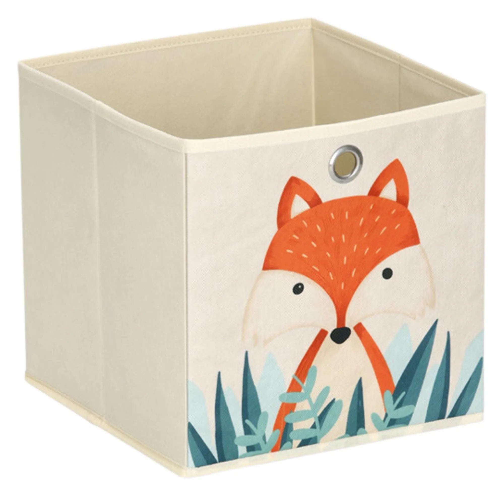 Aufbewahrungsbox Fuchs 28x28 cm in  präsentiert im Onlineshop von KAQTU Design AG. Aufbewahrungsbox ist von ZELLER PRESENT