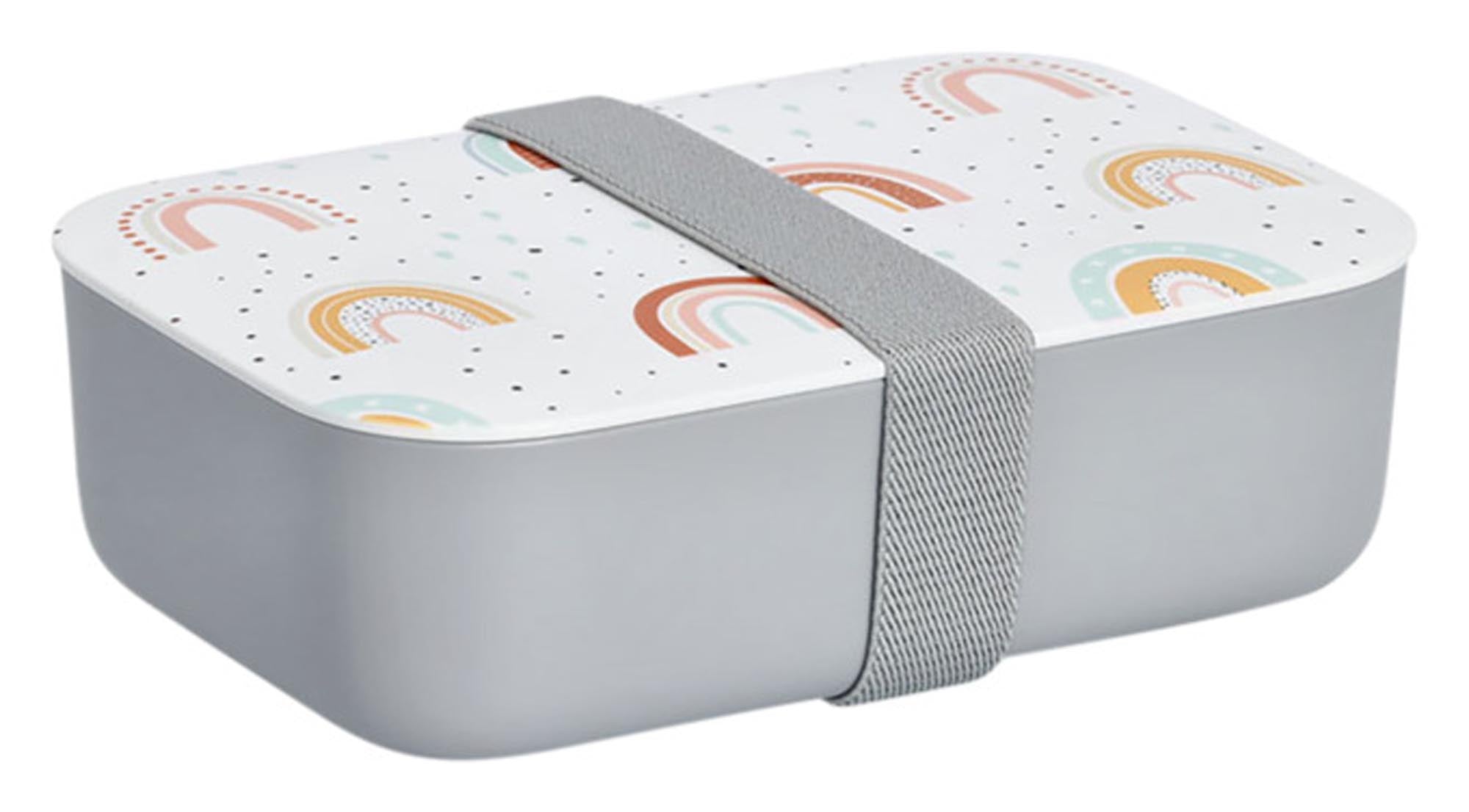 Entdecken Sie die ZELLER Lunchbox Rainbow (19x12.5x6 cm) – die perfekte, bunte Aufbewahrung für gesunde Snacks und Mahlzeiten unterwegs!