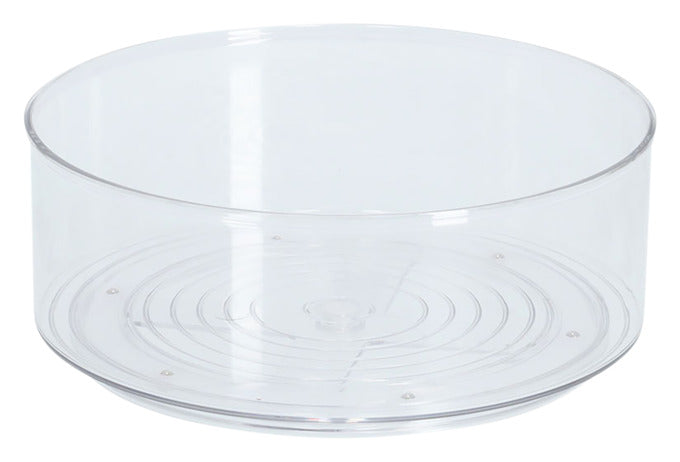ZELLER Dreh-Organizer transparent ø 23x9 cm in  präsentiert im Onlineshop von KAQTU Design AG. Haushaltshilfen ist von ZELLER PRESENT