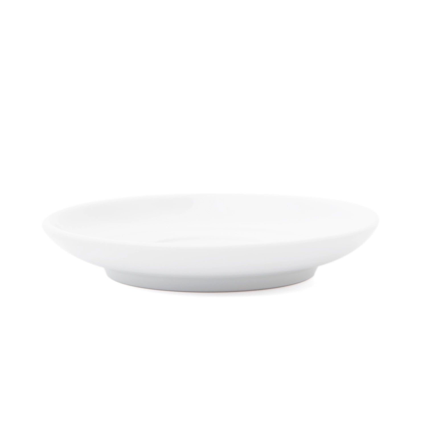 Verona Untertasse weiss zu Kaffee- und Cappuccinotasse in Weiss präsentiert im Onlineshop von KAQTU Design AG. Tasse ist von Ancap