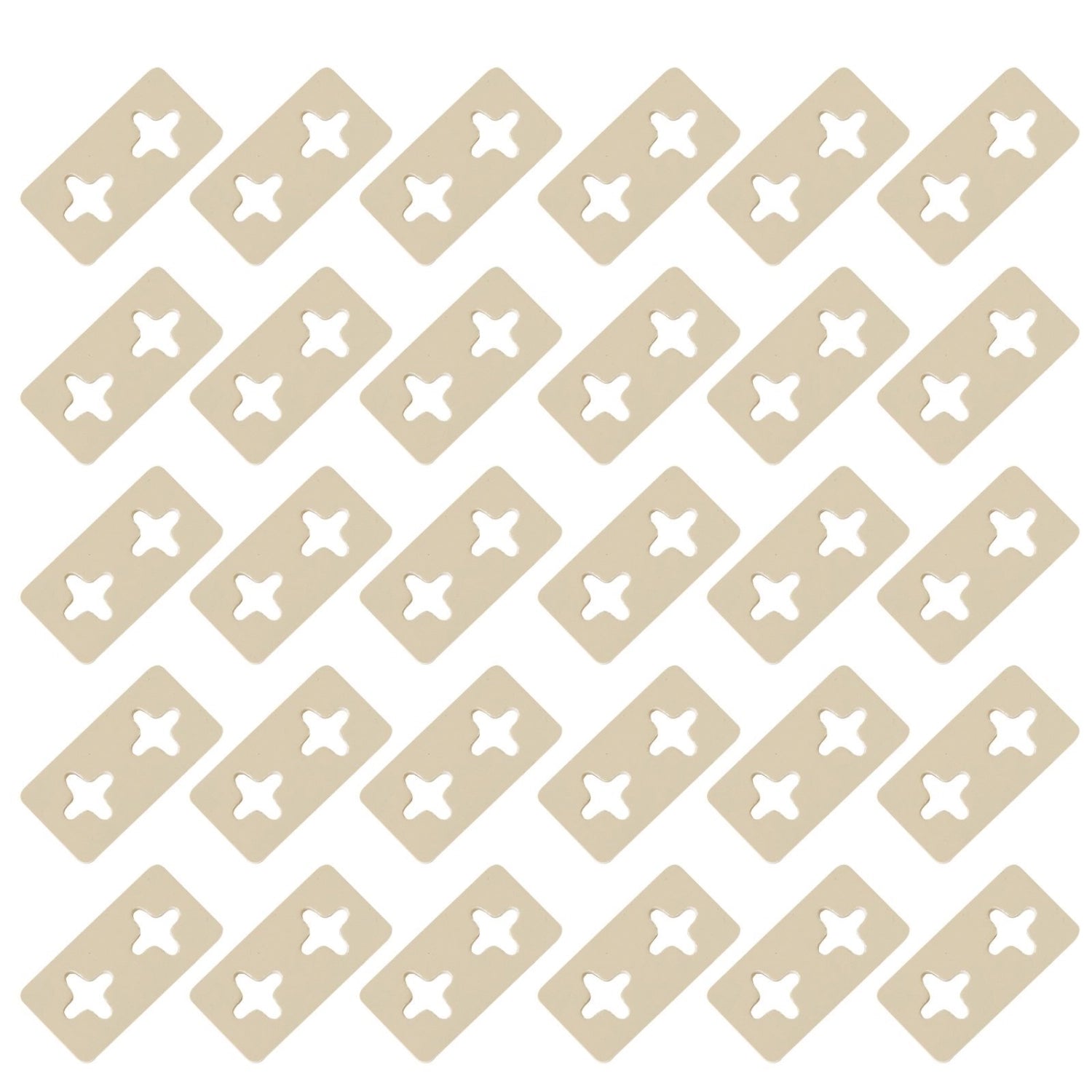 Beutel 30 Stk. Abstreifplättchen für Kirschentkerner 4070WM in Beige präsentiert im Onlineshop von KAQTU Design AG. Zutaten ist von Westmark