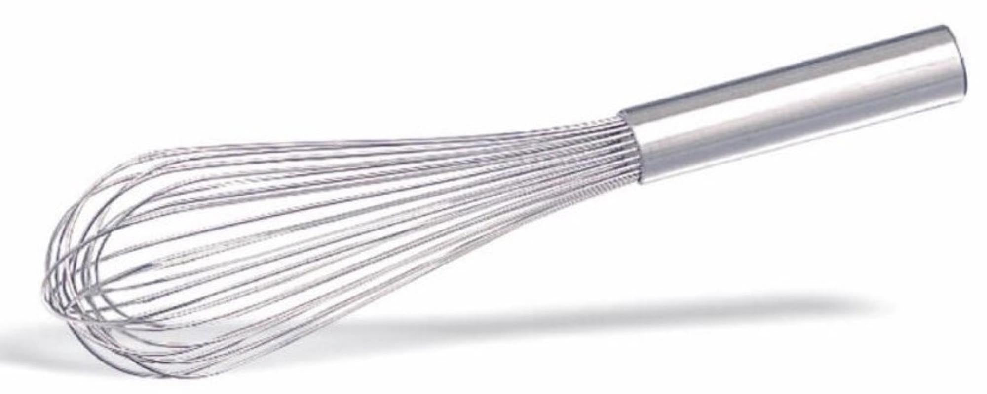 Hochwertiger Schwingbesen 50cm von Vollrath mit 10 Drähten aus rostfreiem Edelstahl. Ideal zum Mischen, Schlagen und für fluffige Ergebnisse.