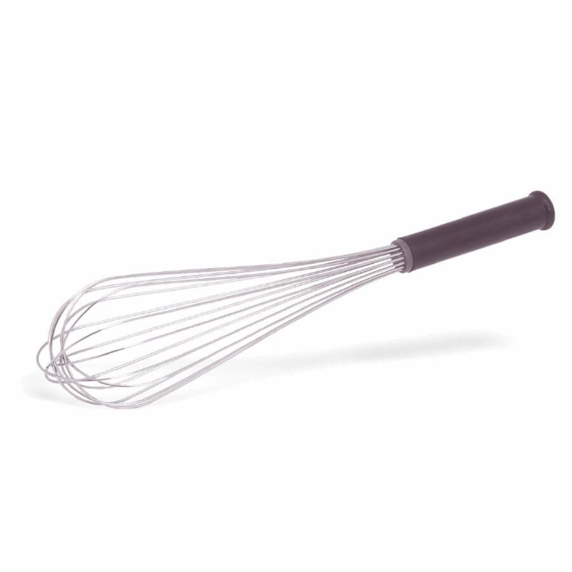 Entdecken Sie den 25 cm Schwingbesen von Vollrath mit Antirutschgriff, ideal zum Schlagen von Eiern und Sahne. Hochwertig, langlebig und spülmaschinenfest!