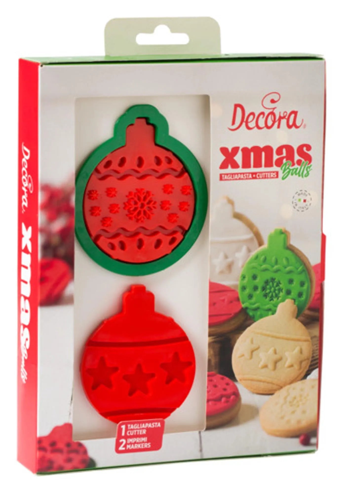 Kreatives Ausstecher-Set für festliche Weihnachtskekse von DECORA.