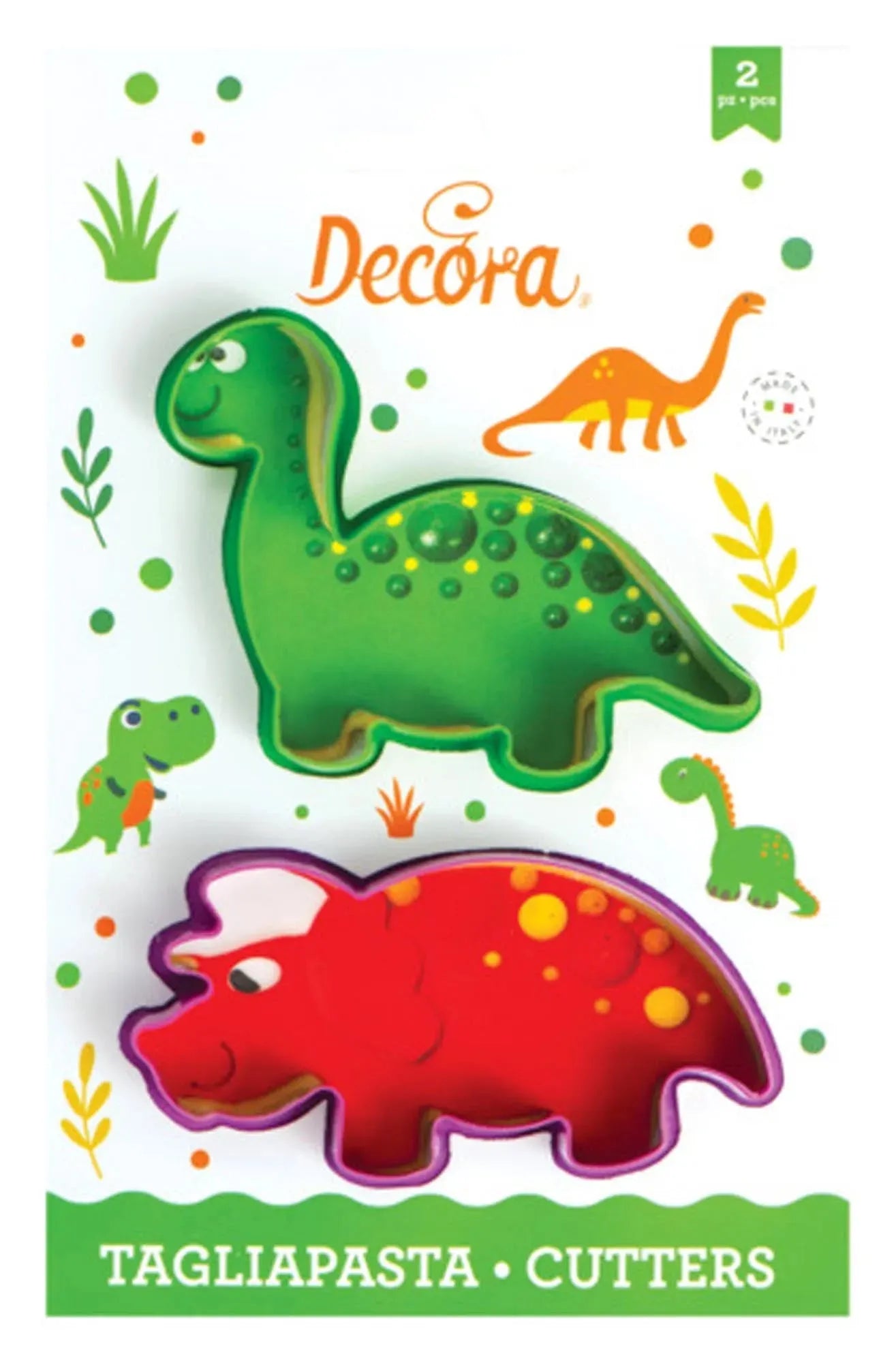 Dino-Ausstecher Set von DECORA für fantasievolle Backideen.