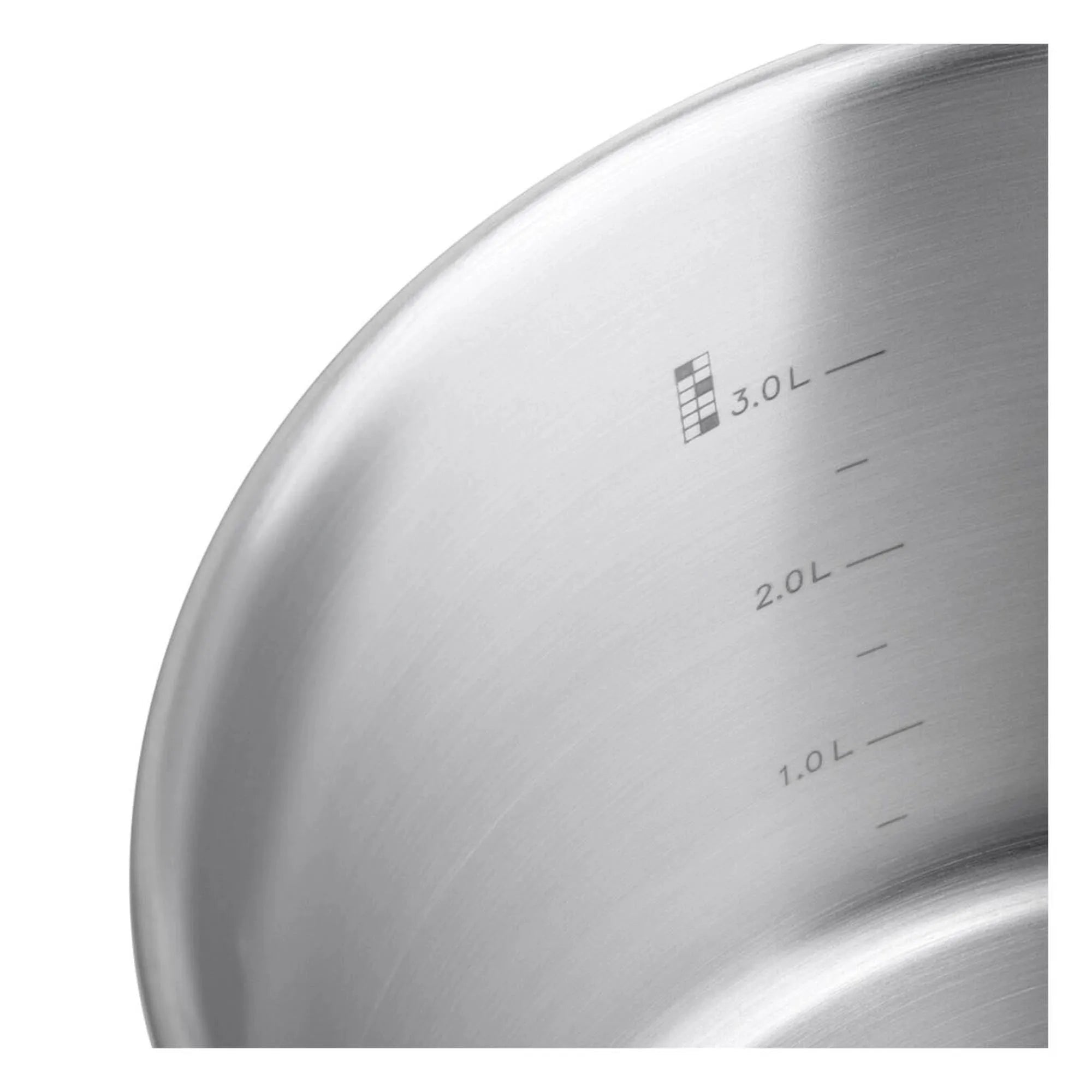 Elegantes 4-teiliges Zwilling Twin Classic Kochgeschirr-Set aus Edelstahl, ideal für vielseitiges und hochwertiges Kochen.