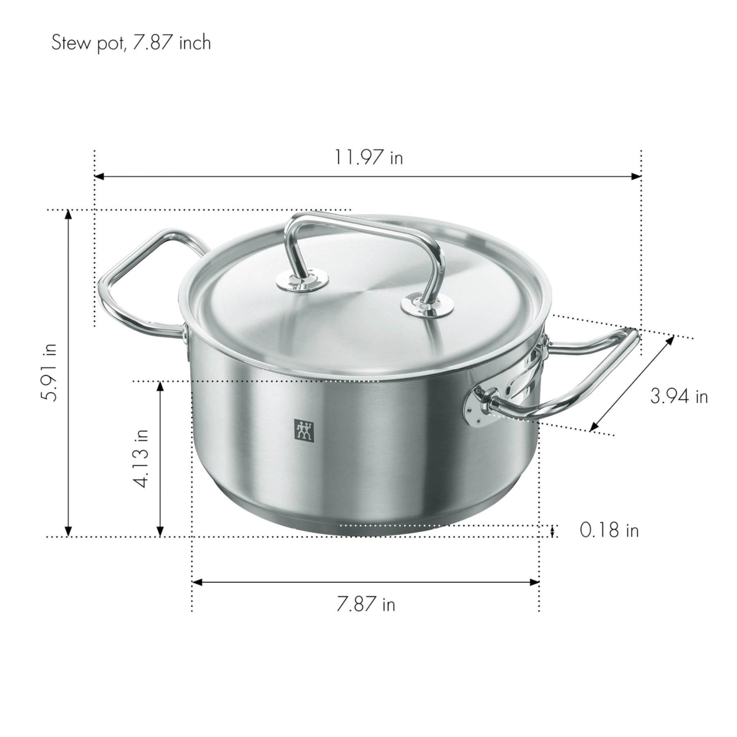 Elegantes 4-teiliges Kochtopfset von Zwilling Twin Classic, perfekt für kreative Kochabenteuer und stilvolle Küchenausstattung.
