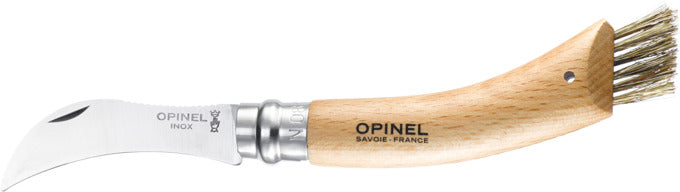 OPINEL Pilzmesser Nr. 8 Eichenholzgriff mit Etui in Holzbox 8 cm