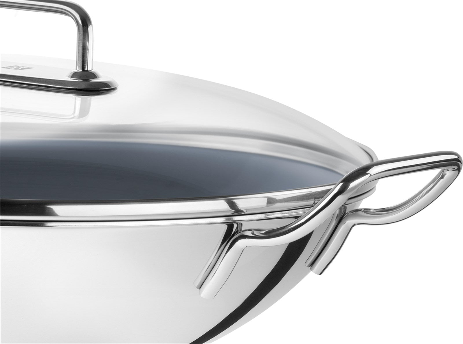 Zwilling Plus Wok Ø32 cm, antihaftbeschichtet, ideal für asiatische Gerichte, fettarmes Kochen und vielseitige Zubereitungen.