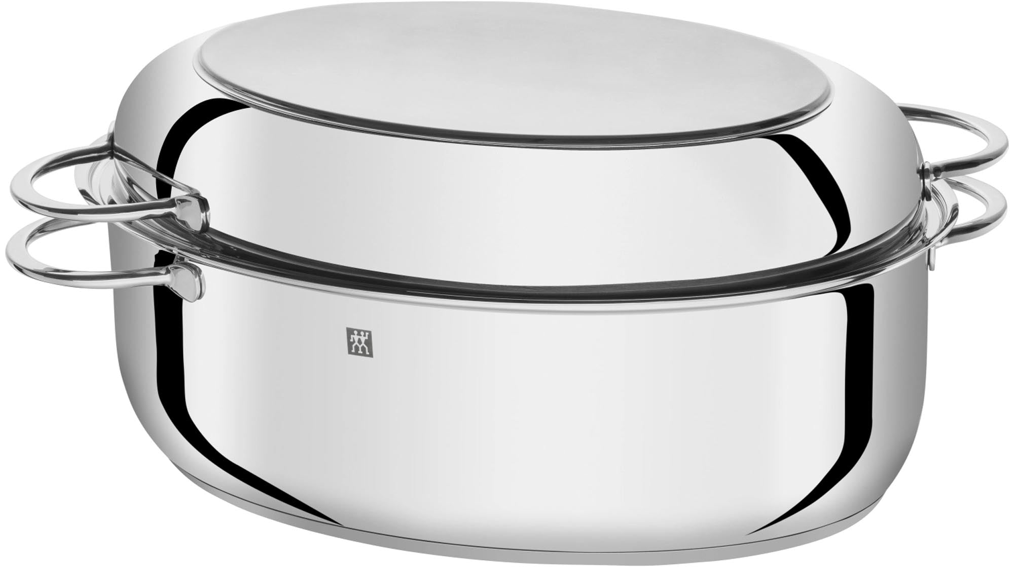 Entdecken Sie den Zwilling Plus Multi-Roaster aus 18/10 Edelstahl. Ideal zum Braten, Schmoren und Grillen. Pflegeleicht und langlebig!
