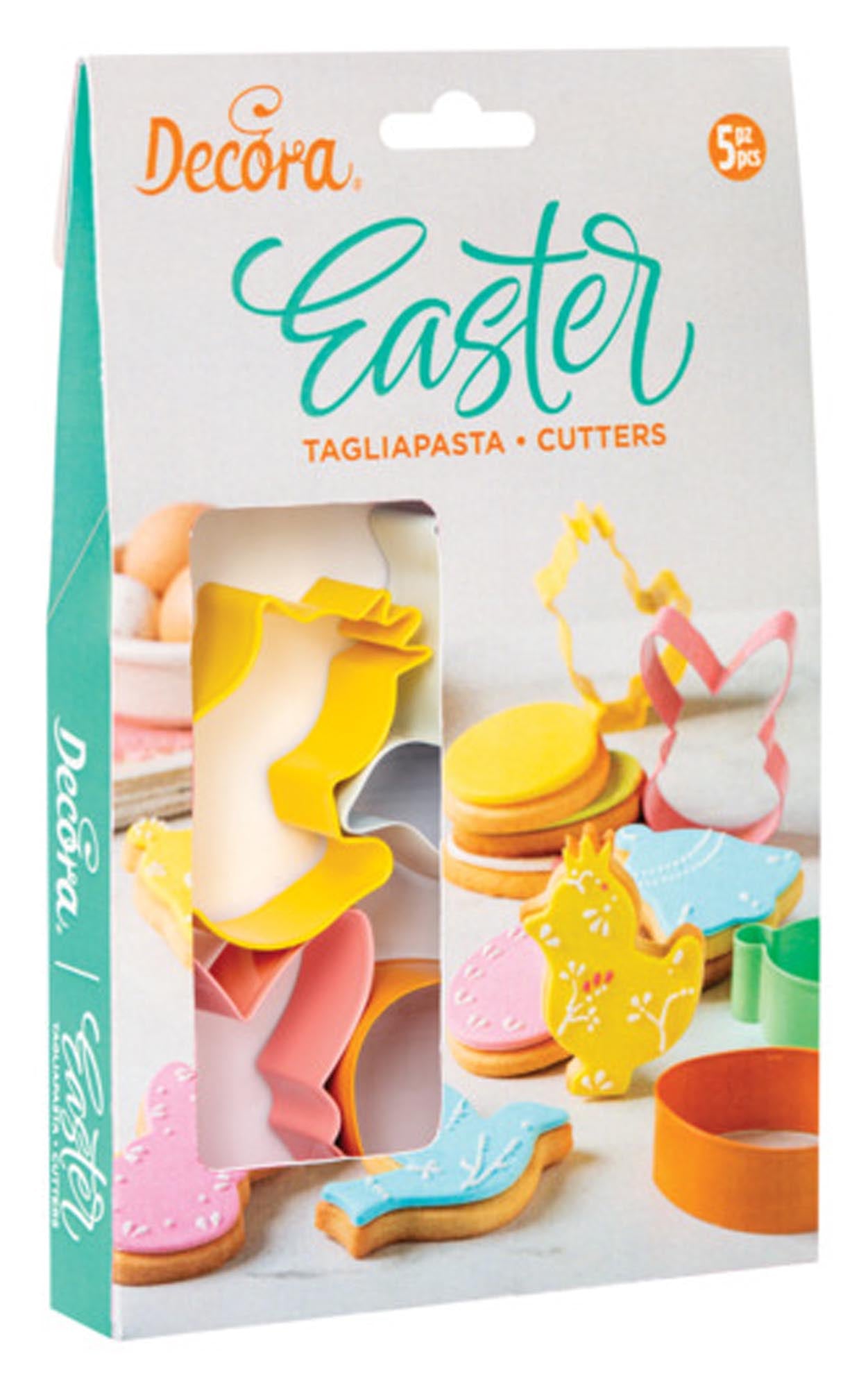 Ausstecher-Set Ostern Metall 5er in  präsentiert im Onlineshop von KAQTU Design AG. Ausstecher ist von DECORA