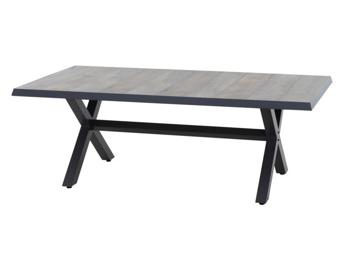 SIENA GARDEN Tisch Sincro 200x100 cm Keramik washed grey in  präsentiert im Onlineshop von KAQTU Design AG. Gartentisch ist von SIENA GARDEN