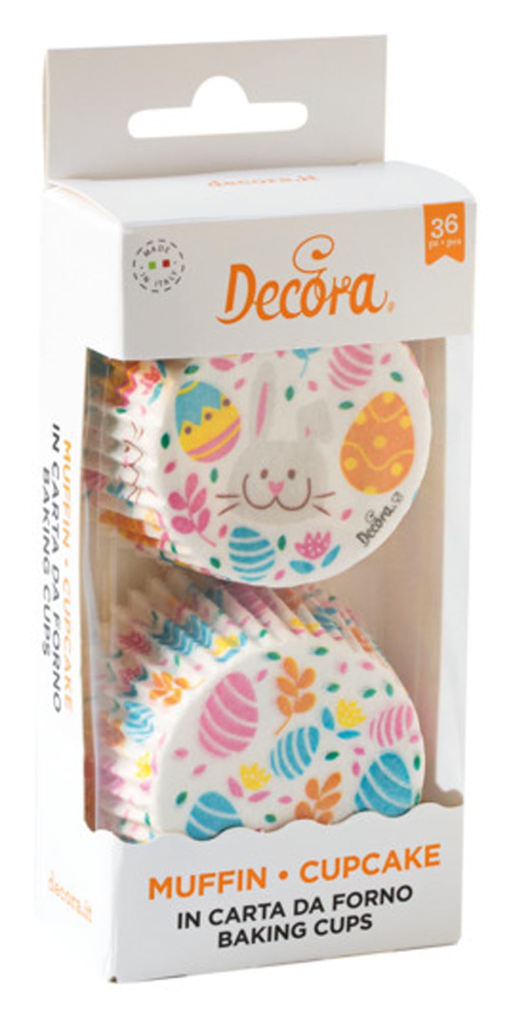 Papier-Backförmchen Oster-Eier 36 Stück ø 5x3.2 cm in  präsentiert im Onlineshop von KAQTU Design AG. Backform / Backblech ist von DECORA