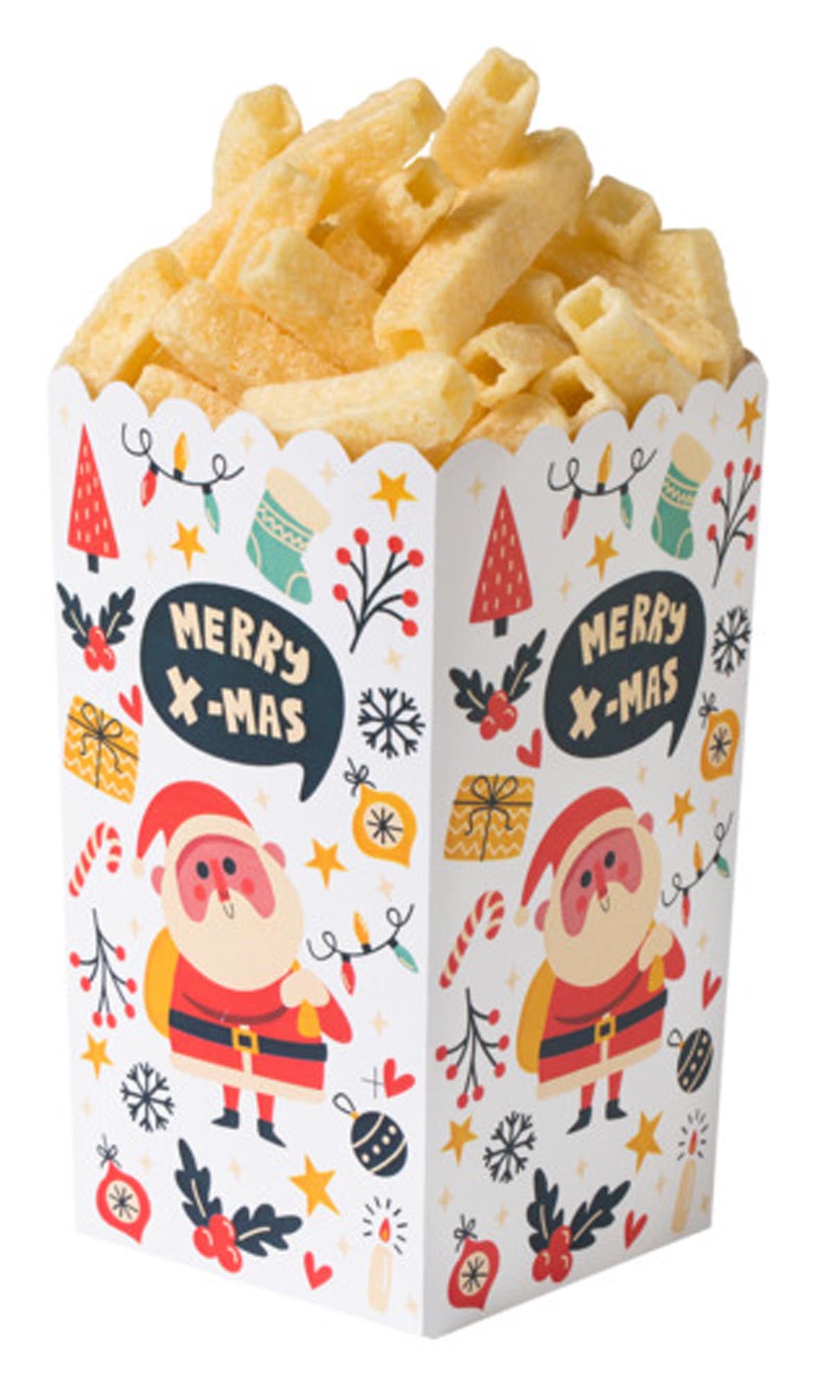 Party-Boxen Merry X-Mas 6er 7x7x14 cm in  präsentiert im Onlineshop von KAQTU Design AG. Aufbewahrungsdose ist von DECORA