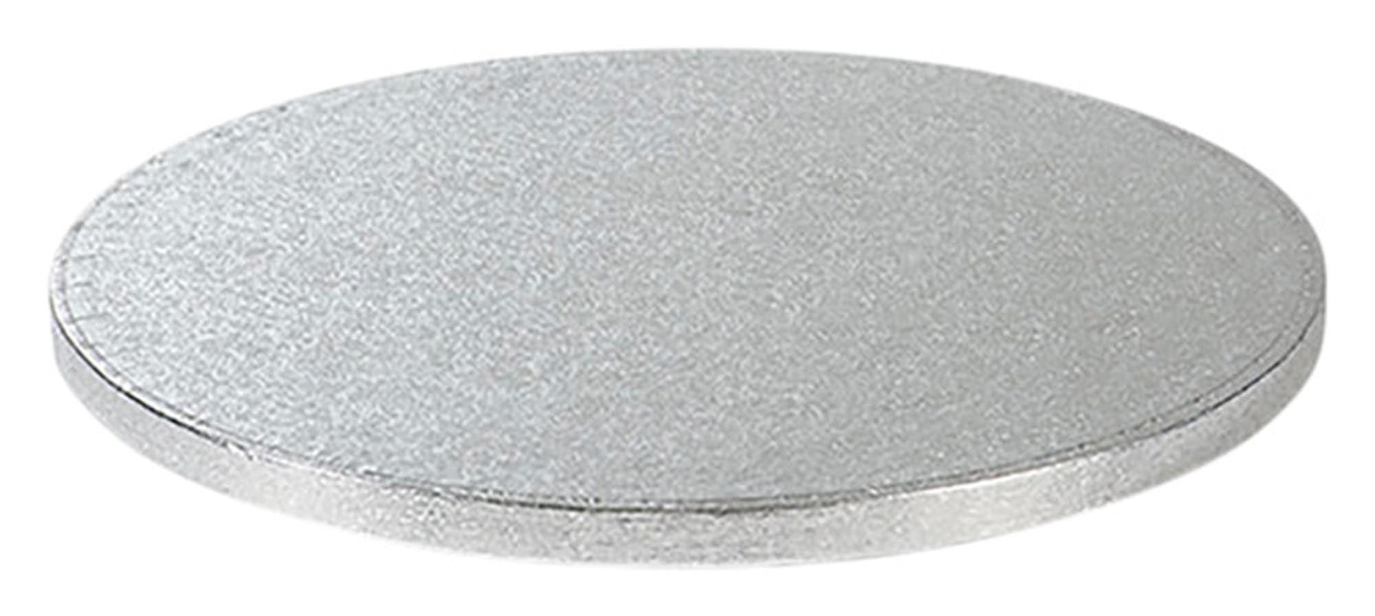 Entdecken Sie die DECORA Tortenplatte rund dick silber ø 30 cm – ideal für kreative Backkünste, robust, leicht zu reinigen und elegant für jede Tischdekoration.