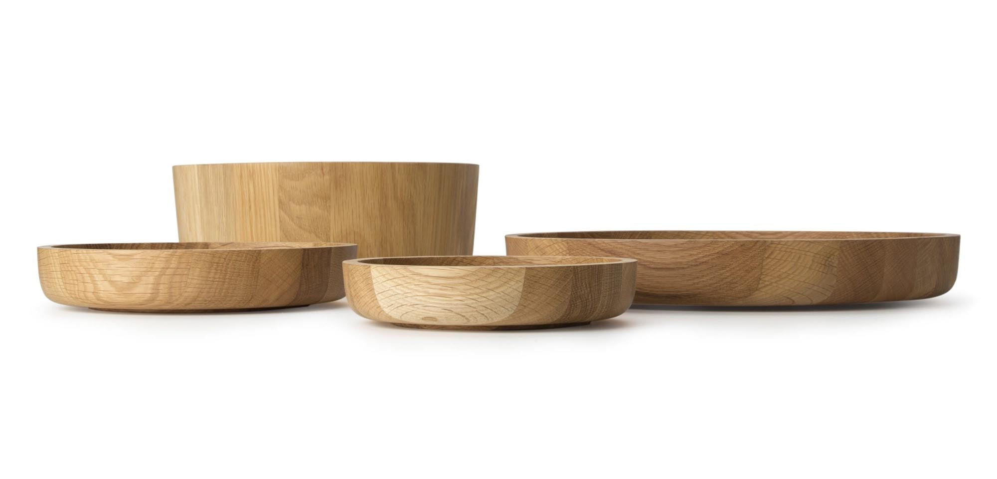 Oak bowl 31x12cm
