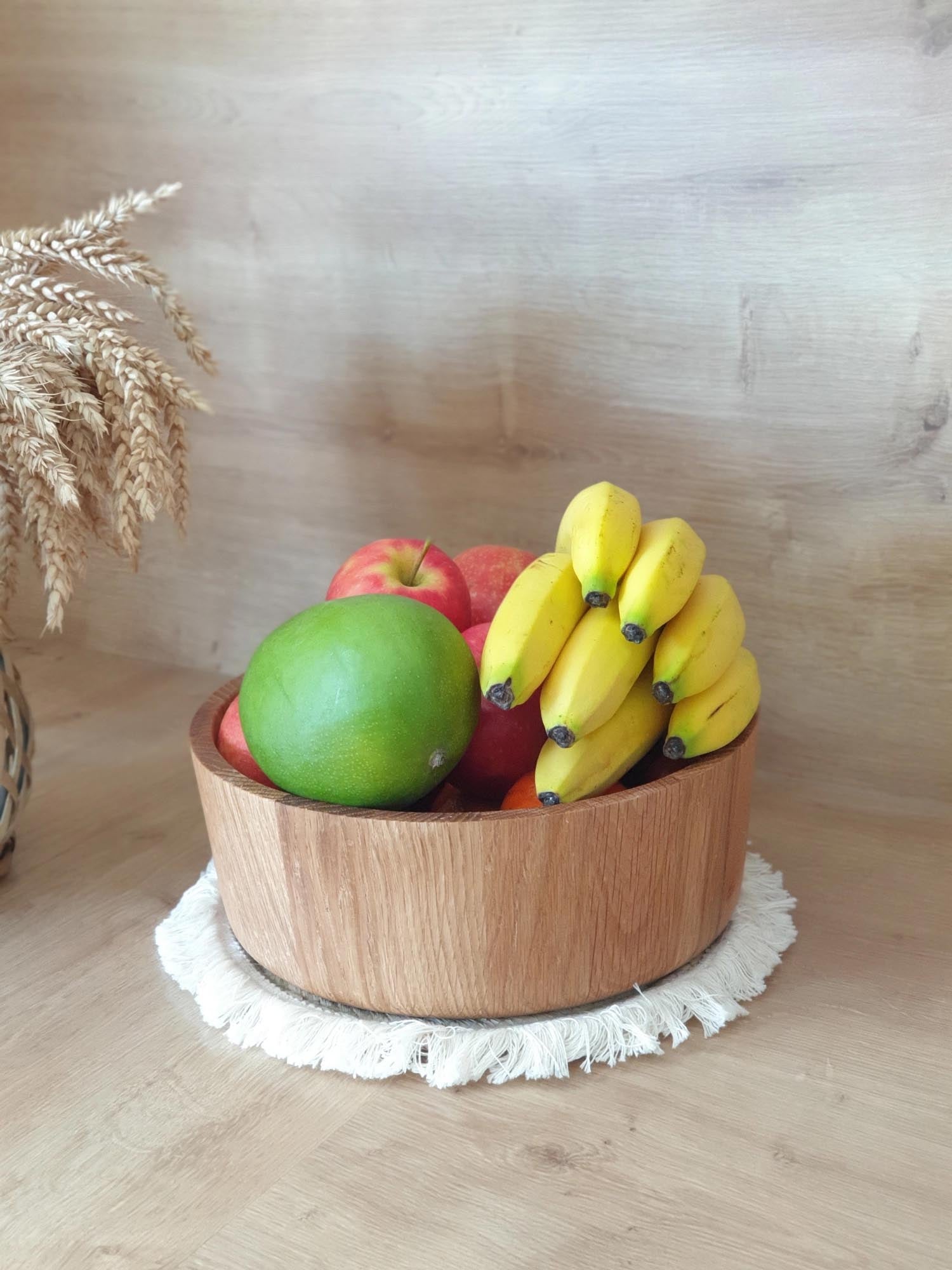 Oak bowl 31x12cm