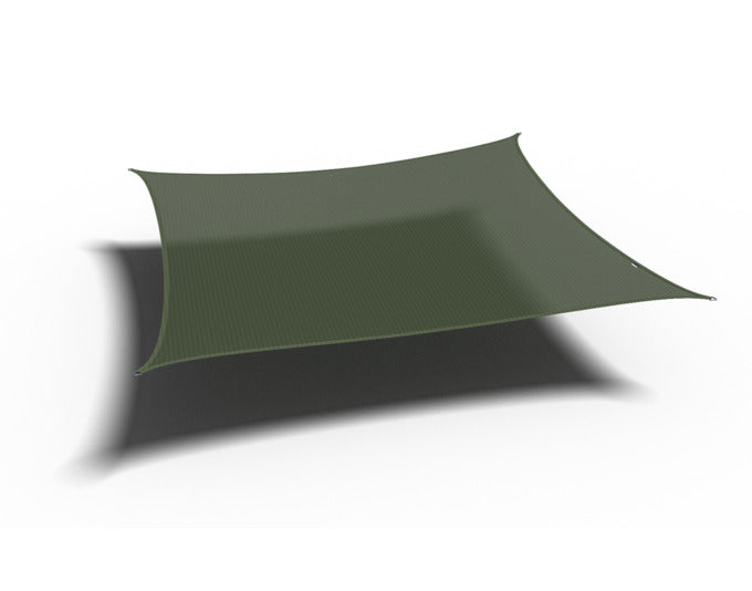 PLATINUM SUN & SHADE Sonnensegel Coolfit Rectangule olive 360x360x360x360cm