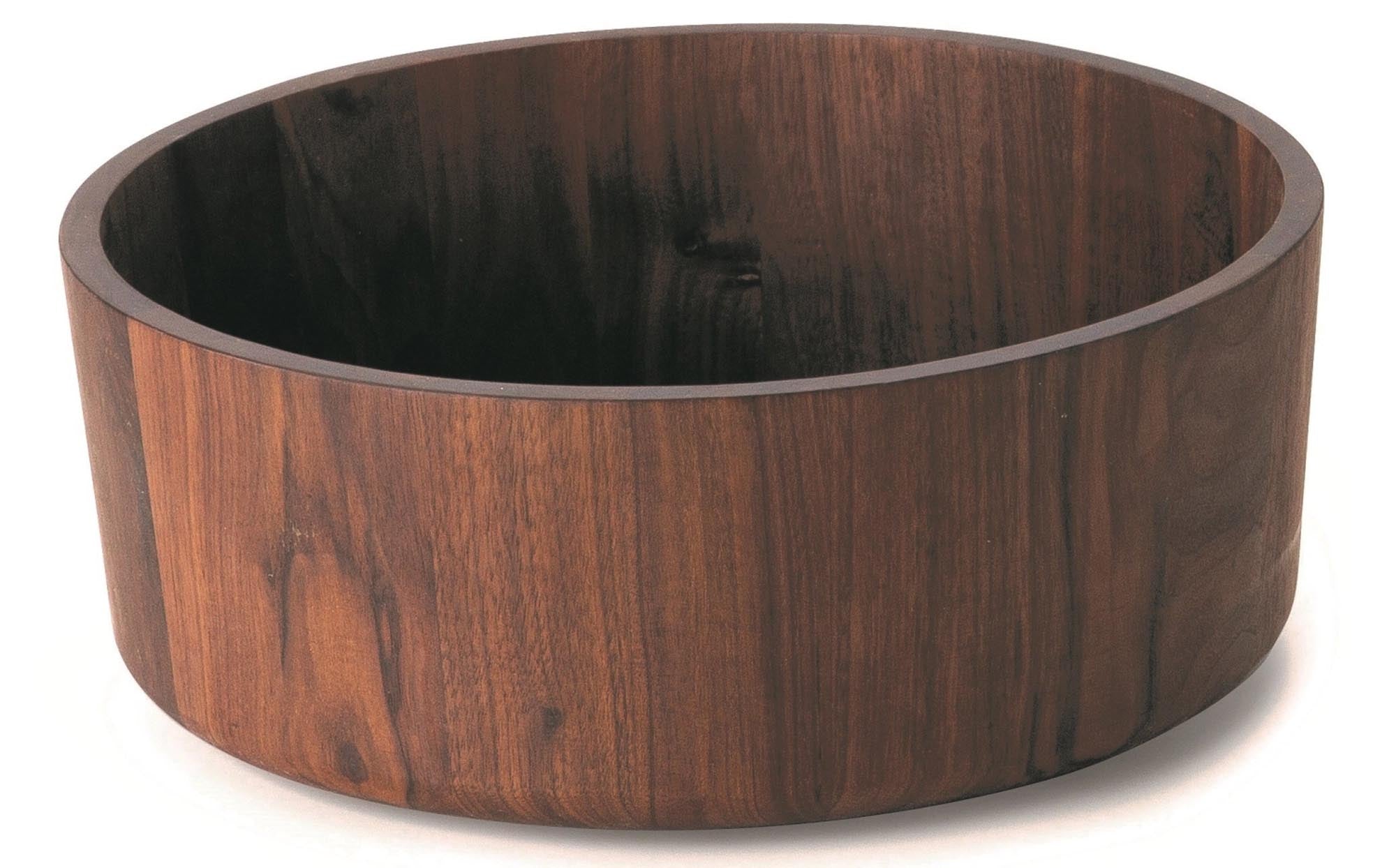 Walnuss Schüssel, 31x12 cm in Braun präsentiert im Onlineshop von KAQTU Design AG. Schüssel ist von Continenta