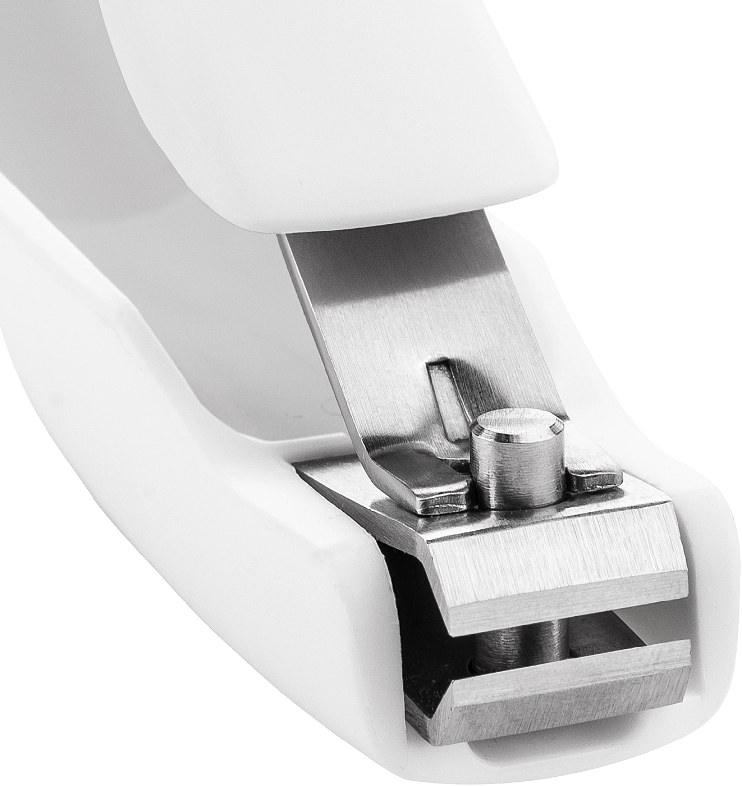 Praktischer Fußnagelknipser in Weiß mit Nagelfang von Zwilling Beauty, ideal für eine einfache und hygienische Fußpflege.